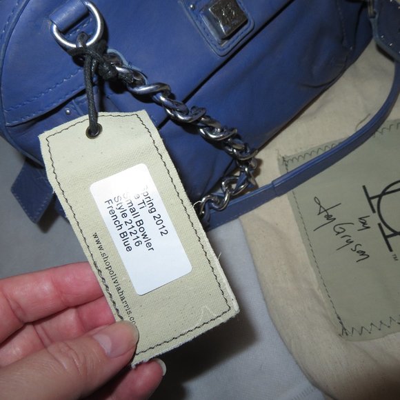 Olivia Harris Le Ti Chain Strap Small Bowler Bag - Picture 15 of 15